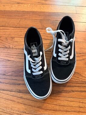 Vans Black and White Old Skool Sneakers